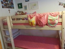 Flexa Hochbett - Doppelbett (Farbe Weiß), gebraucht, In gutem Zustand.