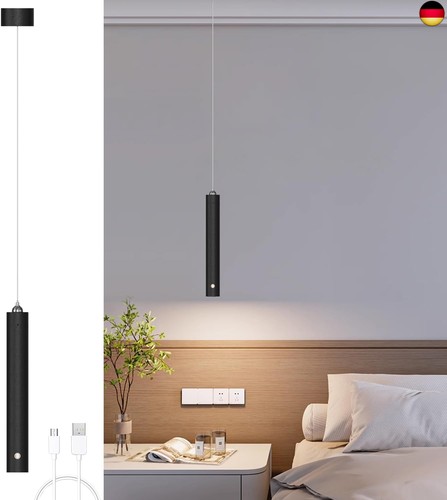 Led pendelleuchte schwarz - led,
