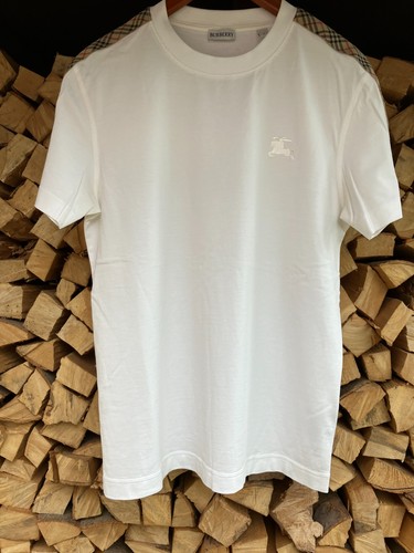 Burberry check trim cotton - burberry,