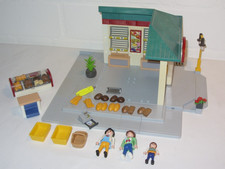 PLAYMOBIL 4410 Bäckerei Ladengeschäft Gebäude mit Brot Brötchen Gebäck KOMPLETT