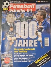 Zeitschrift 100 Jahre  FC Schalke 04 - Jubiläumsheft - Meister - Uefa Cup Pokal