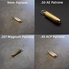 Schlüsselanhänger Patronen
