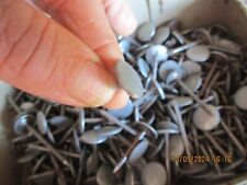 12 alte Teppich Nägel Tischler Stuhl Rahmen Rundkopf Aluminium