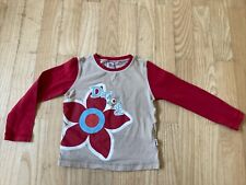 Schönes Tshirt Langarm, Lego Wear, rot beige, Gr.110, Blume