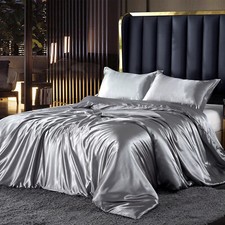 100% Maulbeer Seide Bettwäsche 2-tlg Kissenbezug x1+Bettbezug x1 19m/m BW0005