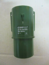 CEE form Cekon Steckdose Mannekes Wacker Umformen Rüttelflasche 32-10h 50V 3P+E