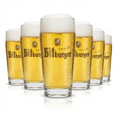 12x Bitburger Bier Glas 0,2l