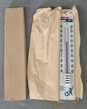 DDR Reklame Thermometer PNEUMANT Reifen Außenthermometer Emaille für Garage NOS