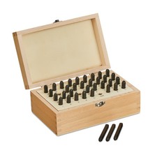 Schlagbuchstaben Set