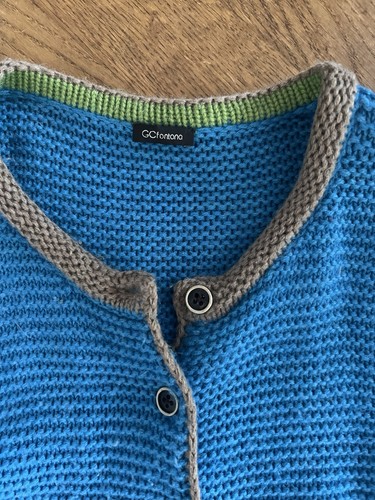 Strickjacke blau fontana - strickjacke, go