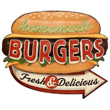 Shabby Blechschild Blechschild