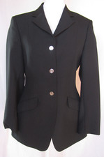 Easy Rider Reiten Turnierjacket, Schwarz, Gr 38/(76), Gebraucht