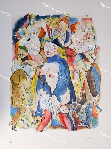 George grosz walzer traum - walzer, dada