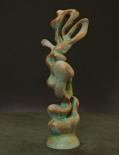 Skulptur kunst plastik silenos - plastik,
