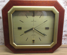 JUNGHANS Astra Mahogany aus 70s Wanduhr Wohnzimmeruhr