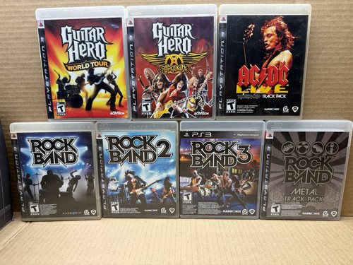 Rock band guitar - band, ps3
