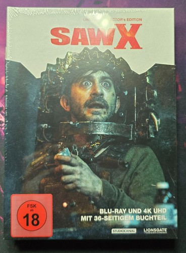 Saw mediabook unwattiert - mediabook, ovp