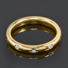 Hochzeit Diamant Band 14k