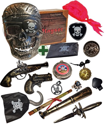 Piratenset schatztruhe pirat - piratenset,