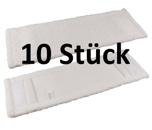 10x mikrofaser wischmop - mikrofaser, 50cm