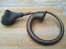 Alte hupe gebogen mit - alte, horn