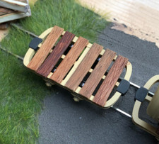 Feldbahn Flachwagen Lore Spur 1F kurzer Radstand incl. Radsatz