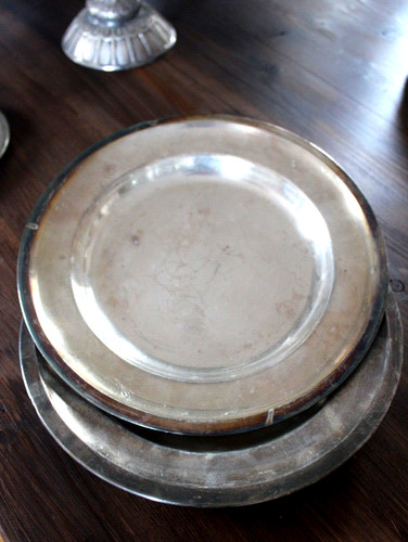 Versilberte platten - versilberte,