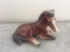 Vintage Royal Belvedere Pferd Austrian Pottery Fohlen Wien Austria Porzellan