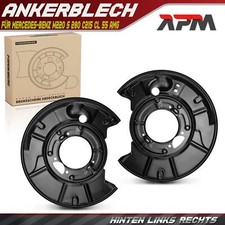 2x Ankerblech Bremsscheibe