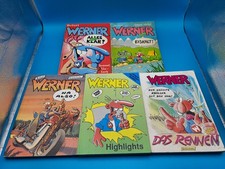 WERNER Kult Comic Hefte Konvolut Comics 5 Stück gut