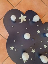 Niermann Deckenlampe Wolke blau Deckenleuchte Kinderzimmer 73 X 55 cm NP 110 €