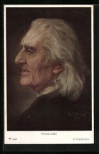 Künstler-AK Portrait von