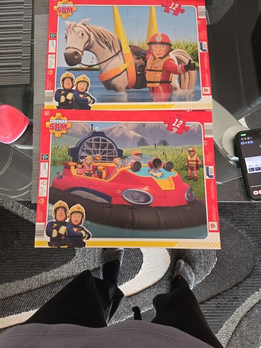 Fireman sam puzzle - 2x,