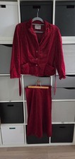 Kostüm Samt Damen VEB Bekleidungswerk Zwickau Größe S 70er Jahre