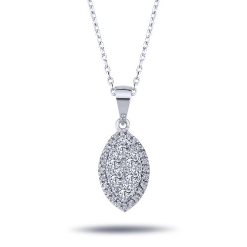 Halskette mit diamanten - mit,