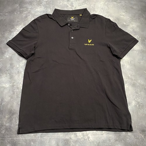 Lyle scott poloshirt schwarz - scott,