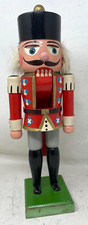 Nussknacker Erzgebirge Soldat Husar 36cm DDR Weihnachtsdekoration /P17.10/4