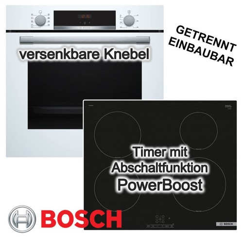 Herdset bosch backofen weiß - herdset,