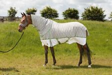 Pferde Fliegendecke Mesh-Pro mit Halsteil Abschwitzdecke Größe 105-165