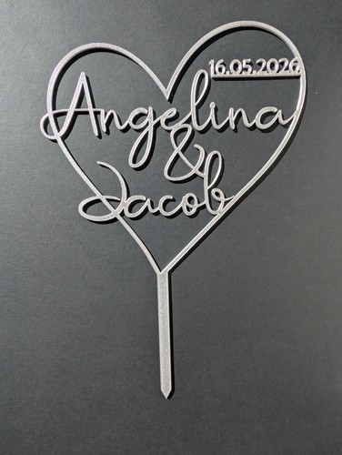 Cake topper personalisiert - cake,