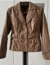 Damen Leder Jacke Echt Leder Gr.L= 40/42 Von Vero Moda in gutem Zustand