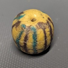 Afrikanische Glaspowder Perle