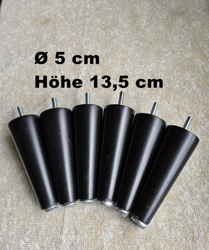 Konisch holzbeine - 6x,