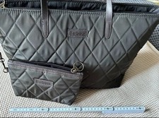Quilted Tote Bag Mit Pochette Damen Barbour LBA0395 Oliv