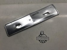 Blech Verstärkung Kennzeichen Chrom vorne Mercedes W123 W114 W115 W116 W108 W111