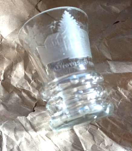 Antik biedermeier glas - antik,