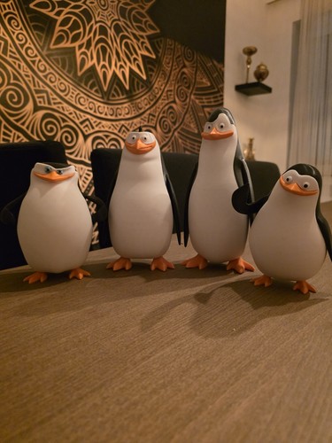 Madagascar pinguin figuren set - madagascar,