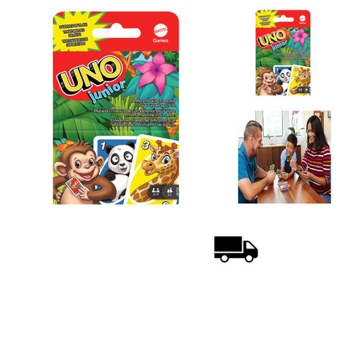 Mattel uno junior kartenspiel - uno,