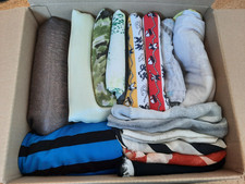 Stoffreste Paket verschiedene Stoffarten über 3kg mehr als 14m 17 Stücke