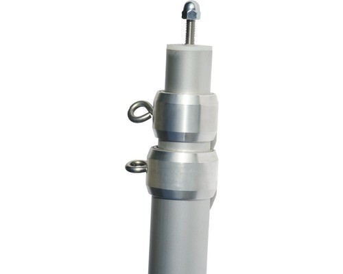 Aluminium teleskopmast - aluminium,